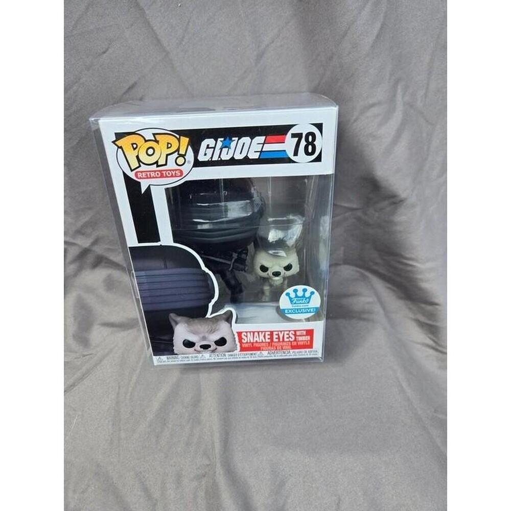 Funko Pop! Retro Toys G.I. Joe Snake Eyes with Timber Exclusive